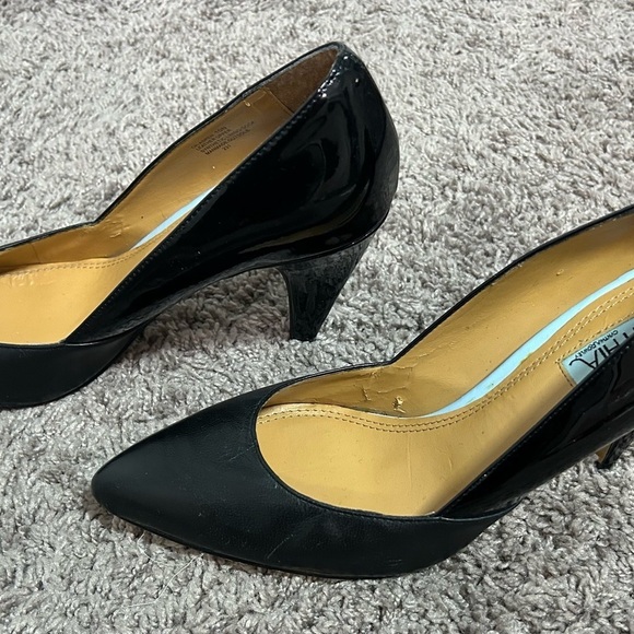 Cynthia Rowley-Elegant Black Women's Heels-Size -10 - Picture 2 of 5